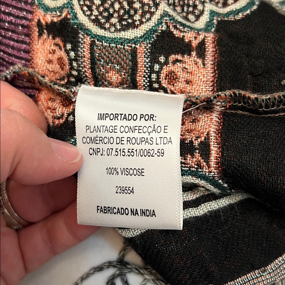 FARM RIO BRAZIL WOMENS BOHO FRINGE TOP - Picture 8 of 16